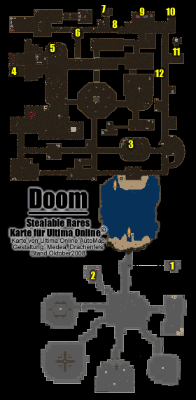 Doom: Orte der stehlbaren Gegenstände